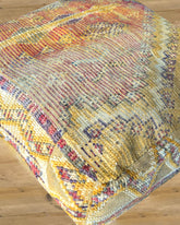 MOROCCAN RECYCLED KILIM POUFFE