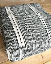 MOROCCAN RECYCLED KILIM POUFFE