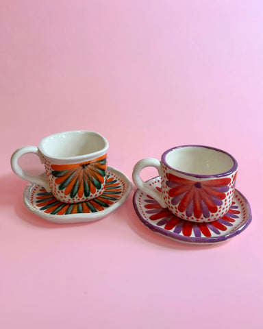 RETRO TURKISH COFFEE CUPS