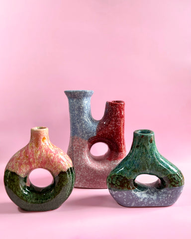 TRIPLE GLAZED VASE