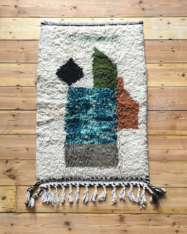 MOROCCAN GRAPHIC SHAPES RUG